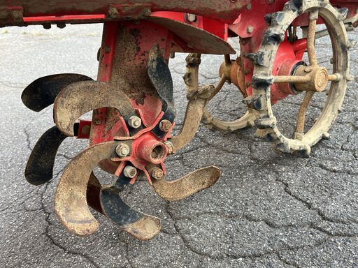 初期不良対応 アフターケアも安心 整備済　ねぎ作などに マメトラ 6.3馬力 耕運機 MC-503 はねあげローター　ハンドル180度回転　引取限定