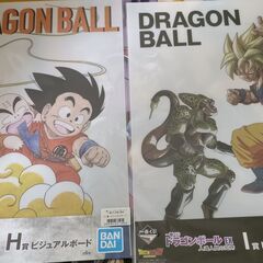 【新品・未開封】ドラゴンボール　一番くじ　ビジュアルボード　６枚セットの画像