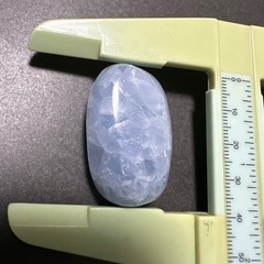 セレスタイト ルース40mm パワーストーン 裸石 原石 タンブル【お値下げ致しました】の画像