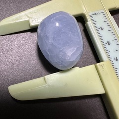 セレスタイト ルース30mm パワーストーン 裸石 原石 タンブル ペンダント【お値下げ致しましたm(_ _)m】の画像