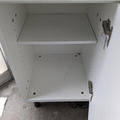 ニトリ　キャスター付き収納棚の画像