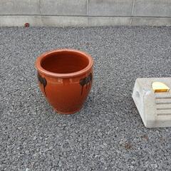 常滑焼き　丸壺