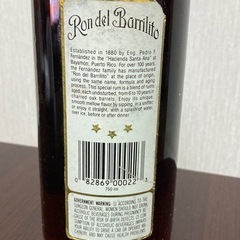 【未開封】【希少】 Ron del Barrilito プエルトリコ ラム酒の画像