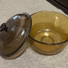 vision 耐熱ガラス鍋18cm  フランス
製