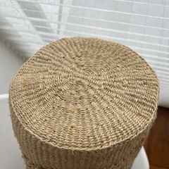 真夏に素敵な籠バックの画像