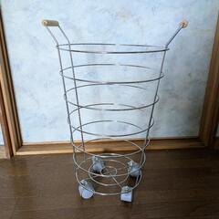 【美品】メタルランドリーバスケット