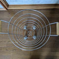 【美品】メタルランドリーバスケットの画像
