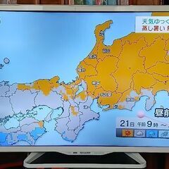 2015年製　SHARP　32型液晶カラーテレビ　LC-32W25