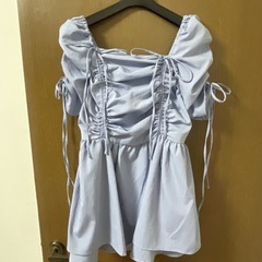 GRLのギャザーリボンチュニックです☺️
