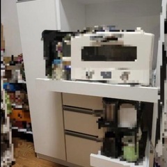 キッチン　収納棚の画像