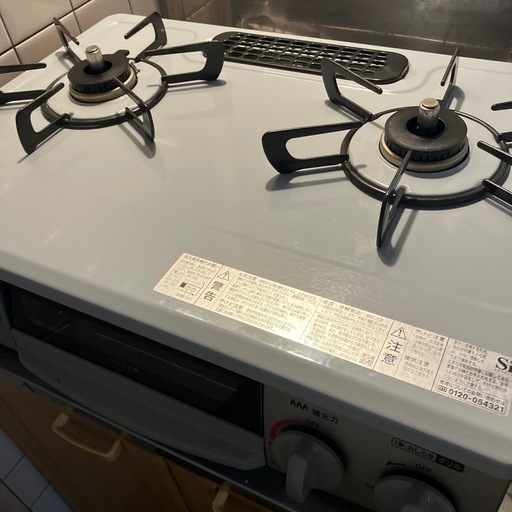 リンナイ　都市ガス用　ガスコンロ
