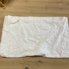 白い布汚れあり