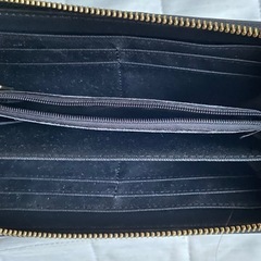 長財布　黒の画像