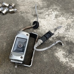 トラックマーカーとバックカメラの画像