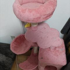 決まりました(*^^*)中型子猫用キャットタワー高さ110cmの画像