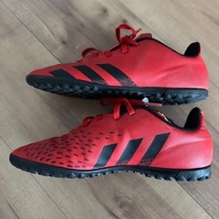 adidas Predator トレーニングシューズ レッド　24cmの画像