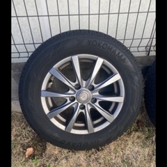 【使用少】195/65R15スタッドレスホイール4本セット　ヨコハマアイスガードの画像