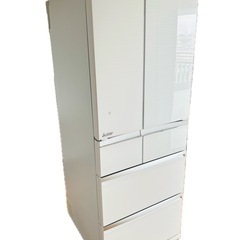三菱21年製  6ドア冷蔵庫　MR-WX47LF-W1 