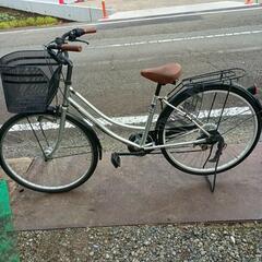 6段切り替えのママチャリ自転車