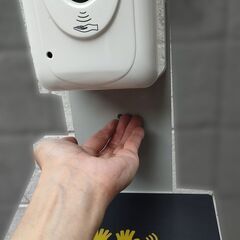 スタンド式 自動アルコール噴霧器　電池式