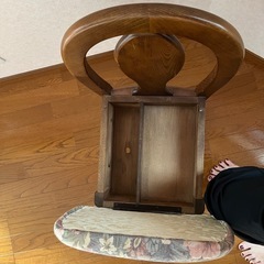 ティッシュケース付き椅子、無料
の画像