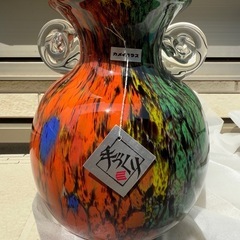 カメイガラス　 花瓶 花器 花入の画像