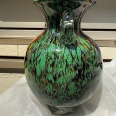 カメイガラス　 花瓶 花器 花入の画像
