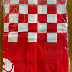 ⭐️ 祭事‼︎市松柄 大人祭半天はんてん／ハッピ 鉢巻・腰ひも3点セット Lサイズ新品未使用品⭐️⭐️の画像