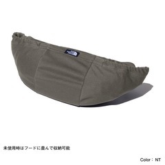 【美品】ノースフェイス　夏用抱っこ紐ブランケットの画像