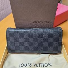 ルイ・ヴィトン ダミエ・グラフィット ポルトフォイユ・ブラザ 長財布 