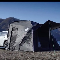 車連結型テント　