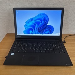 【Win11】東芝 B 第6世代i3 SSD