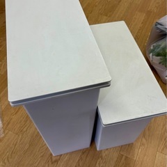 ゴミ箱2個 45ℓ、30ℓ
