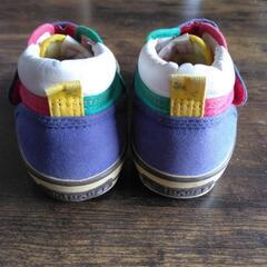 【日本製】mikihouse　16cm　スニーカー　の画像