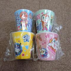 新品　アンパンマンメラミンコップ4個セット