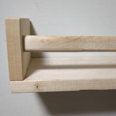 IKEA　シェルフ＆MALA(モーラ)お絵かき用ロール紙ホルダーの画像