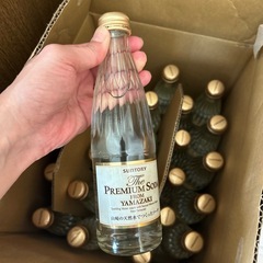 炭酸水‼️
山崎プレミアムソーダ 