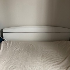 ダブルベッド　フレーム&マットレスの画像