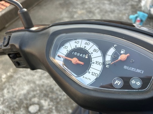 125ccバイク車体】スズキアドレスV125＊フルパワーK7！4st＠神奈川県