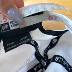 ニューエラ　NEWERA 白　キャップ　難ありの画像