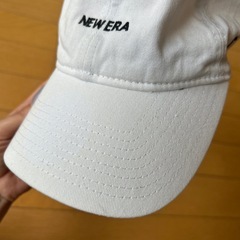 ニューエラ　NEWERA 白　キャップ　難ありの画像