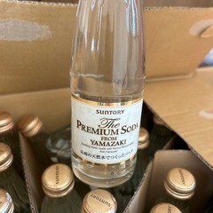 炭酸水‼️
山崎プレミアムソーダ72本の画像