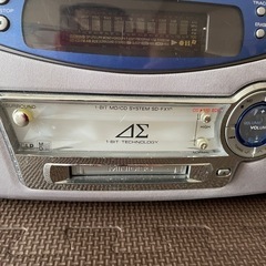 MD CDラジカセ　　の画像