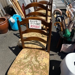 ☆現状品☆人気商品☆キツツキマーク　椅子　4脚セット