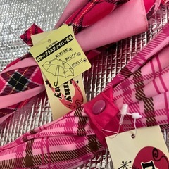【新品】　傘　キッズ　女の子　2点セット の画像