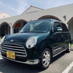 車検長い　乗って帰れます。　モスグリーンミラジーノ