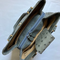 オーストリッチ　ハンドバッグの画像