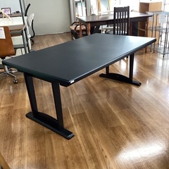ダイニングテーブル（脚ー、2種類）　【町田市再生家具】250513の画像