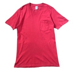 90s TOWN CRAFT ポケットtシャツ ワインレッド L...
