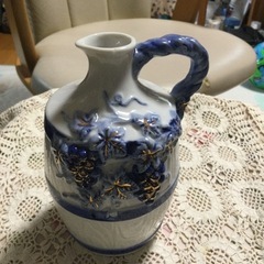 ◆花瓶◆ピッチャー　ぶどう柄　代理出品